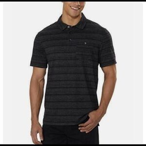 English Laundry black/gray striped casual shirt size XL